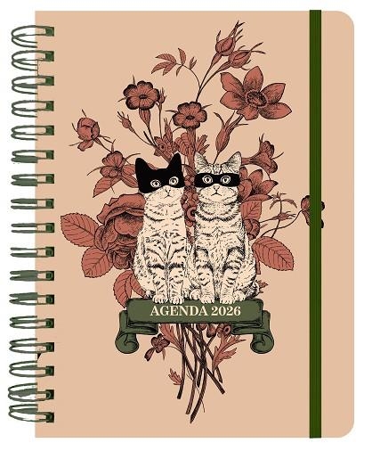 AGENDA ANUAL SEMANAL 2026 LAURA AGUSTÍ "GATOS" | 9788419215673 | LAURA AGUSTÍ (LALAURI) | Llibreria La Gralla | Llibreria online de Granollers