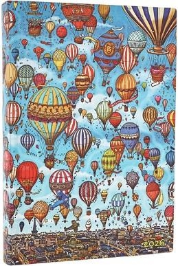 AGENDA PAPERBLANKS 2026 D/P BALLOON FESTIVAL MIDI | 9780349708348 | PB FE0834-8 | Llibreria La Gralla | Llibreria online de Granollers