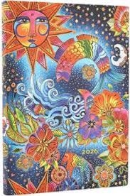 AGENDA PAPERBLANKS 2026 S/VH MAGIA CELESTE MIDI | 9780349712987 | PB FS1298-7 | Llibreria La Gralla | Llibreria online de Granollers