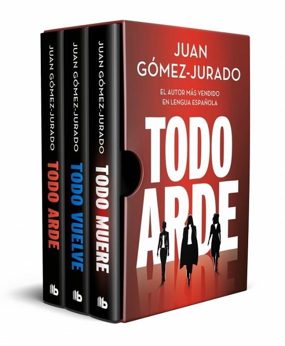 ESTUCHE TODO ARDE (CONTIENE: TODO ARDE | TODO VUELVE | TODO MUERE) | 9791387652241 | GÓMEZ-JURADO, JUAN | Llibreria La Gralla | Llibreria online de Granollers