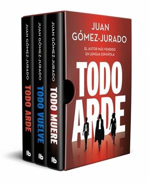 ESTUCHE TODO ARDE (CONTIENE: TODO ARDE | TODO VUELVE | TODO MUERE) | 9791387652241 | GÓMEZ-JURADO, JUAN | Llibreria La Gralla | Llibreria online de Granollers