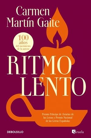 RITMO LENTO | 9788466381840 | MARTÍN GAITE, CARMEN | Llibreria La Gralla | Llibreria online de Granollers