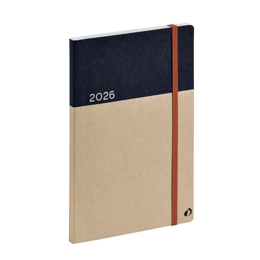 AGENDA 2026 QUO VADIS MINISTRE ML ARRAKIS SVV BLAU MARRO RECICLAT | 3371010532384 | 015111626MQ | Llibreria La Gralla | Llibreria online de Granollers