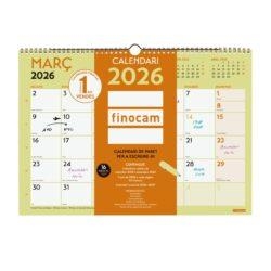 CALENDARI 2025-26 FINOCAM GRAFIK PARET L ESCRIURE | 8422952407539 | 78725 | Llibreria La Gralla | Llibreria online de Granollers