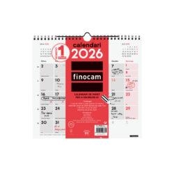 CALENDARI 2026 FINOCAM PARET M ESCRIURE | 8422952403371 | 78008 | Llibreria La Gralla | Llibreria online de Granollers