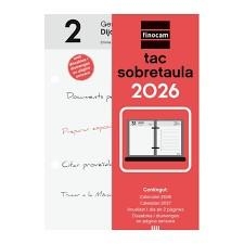 TAC CALENDARI SOBRETAULA 2026 FINOCAM | 8422952403135 | 78029 | Llibreria La Gralla | Llibreria online de Granollers