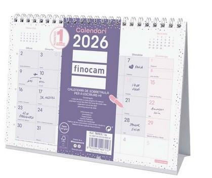 CALENDARI 2026 FINOCAM CHIC SOBRETAULA | 8422952407133 | 78703 | Llibreria La Gralla | Llibreria online de Granollers