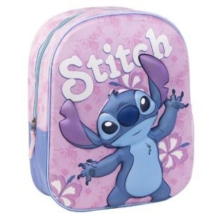 MOTXILLA STITCH 3D GUARDERIA ROSA CERDA | 8445484401813 | AZE2100005351 | Llibreria La Gralla | Llibreria online de Granollers