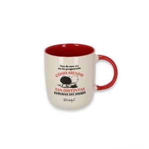 TASSA 370ML MR WONDERFUL MAFALDA COMO SIENDO TAN DISTINTAS PODEMOS SER AMIGAS | 8445641065247 | AZE240329 | Llibreria La Gralla | Llibreria online de Granollers