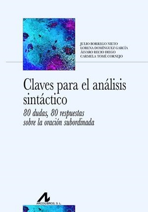 CLAVES PARA EL ANÁLISIS SINTÁCTICO | 9788471339508 | VVAA | Llibreria La Gralla | Librería online de Granollers