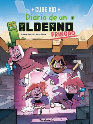 MINECRAFT. DIARIO DE UN ALDEANO PRINGAO. CÓMIC 11 | 9788408308997 | CUBE KID | Llibreria La Gralla | Llibreria online de Granollers
