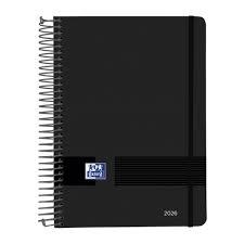 AGENDA OXFORD 2026 LIVE&GO A5 D/P NEGRA ESPIRAL | 8427291074411 | 400201730 | Llibreria La Gralla | Llibreria online de Granollers