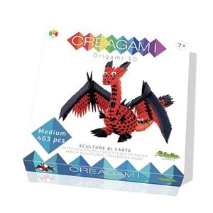 KIT ORIGAMI 3D OXFORD CREAGAMI MITJÀ DRAC | 8032591787239 | 400203317 | Llibreria La Gralla | Llibreria online de Granollers