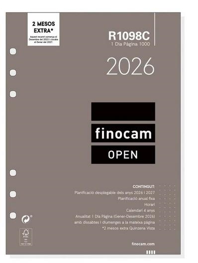 RECANVI 2026 FINOCAM 1000 DP CAT | 8422952401780 | 71191 | Llibreria La Gralla | Librería online de Granollers