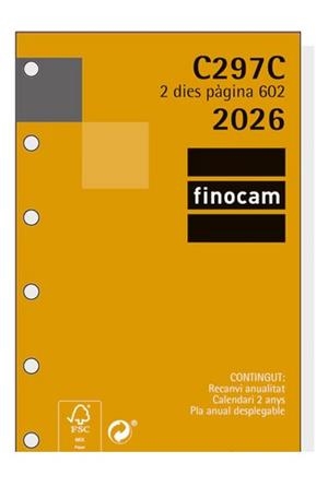 RECANVI 2026 FINOCAM C297C 602 DP CAT | 8422952411253 | 20138 | Llibreria La Gralla | Llibreria online de Granollers