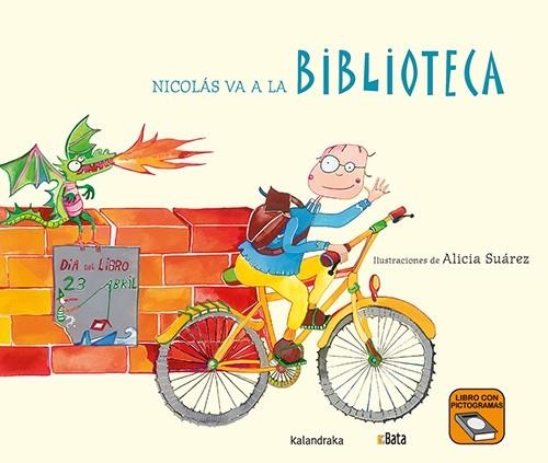 NICOLÁS VA A LA BIBLIOTECA | 9788413433370 | ASOCIACIÓN BATA / ASOCIACIÓN AUTISMO BATA | Llibreria La Gralla | Librería online de Granollers