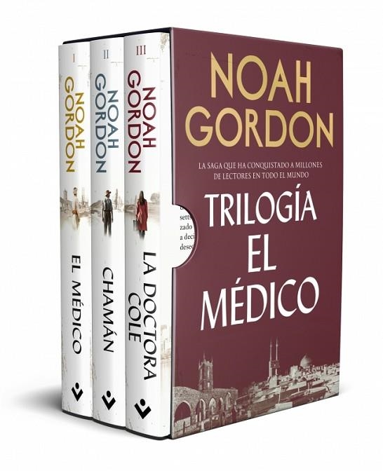ESTUCHE TRILOGÍA EL MÉDICO | 9791387652371 | GORDON, NOAH | Llibreria La Gralla | Librería online de Granollers