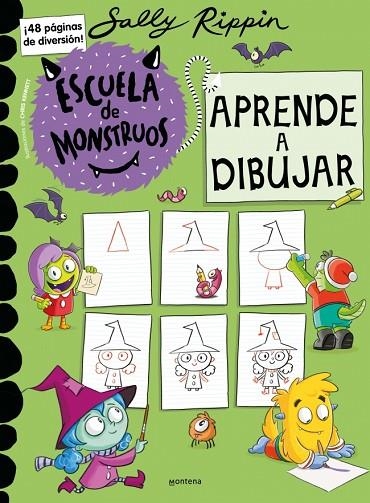 ESCUELA DE MONSTRUOS  APRENDE A DIBUJAR | 9791387598112 | RIPPIN, SALLY | Llibreria La Gralla | Llibreria online de Granollers