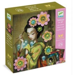 PAPER CREATIU 3D DJECO ROCK'N ROSES | 3070900094550 | DJE39455 | Llibreria La Gralla | Llibreria online de Granollers