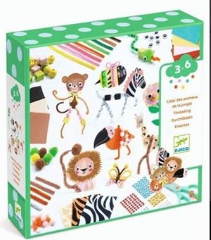 CAIXA CREATIVA DJECO CREAR ANIMALS DE LA JUNGLA | 3070900090163 | DJE39016 | Llibreria La Gralla | Llibreria online de Granollers