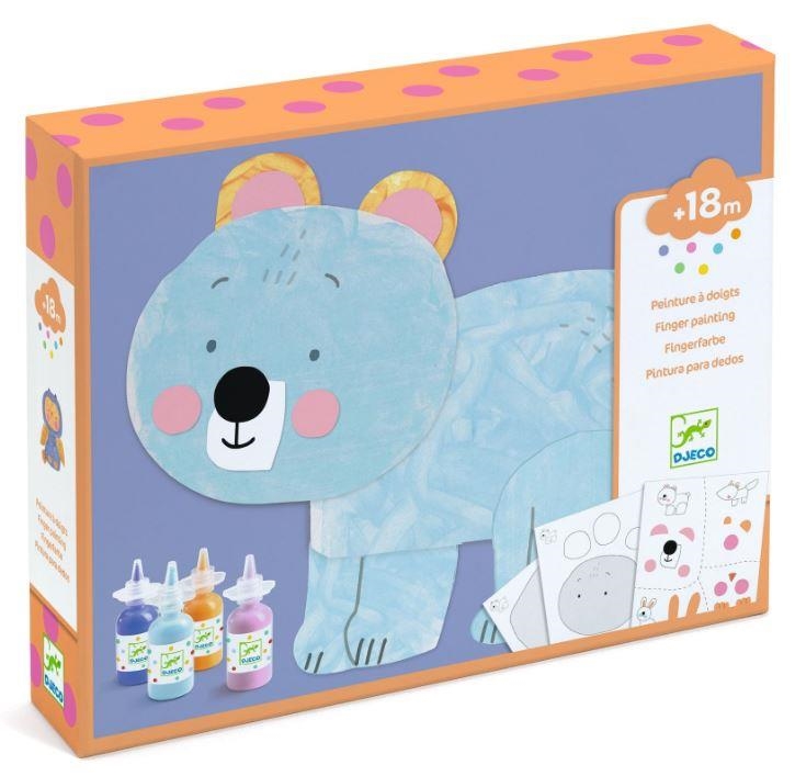 PINTURA AMB DITS DJECO A LA OBRA | 3070900000766 | DJE30076 | Llibreria La Gralla | Llibreria online de Granollers