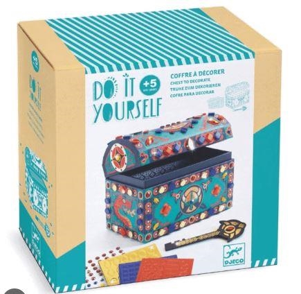 COFRE DEL TRESOR DJECO PER DECORAR | 3070900079281 | DJE37928 | Llibreria La Gralla | Llibreria online de Granollers