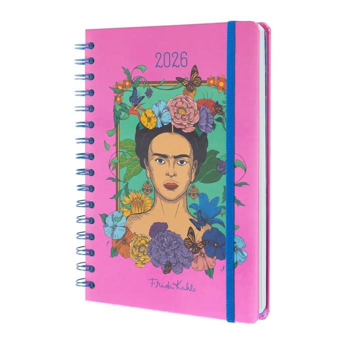 AGENDA ANUAL 2026 SETMANA VISTA A5 FRIDA KHALO | 8435747821014 | GRUPO ERIK | Llibreria La Gralla | Llibreria online de Granollers