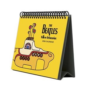 CALENDARI D'ESCRIPTORI 2026 THE BEATLES. YELLOW SUBMARINE | 8435747820734 | GRUPO ERIK | Llibreria La Gralla | Llibreria online de Granollers