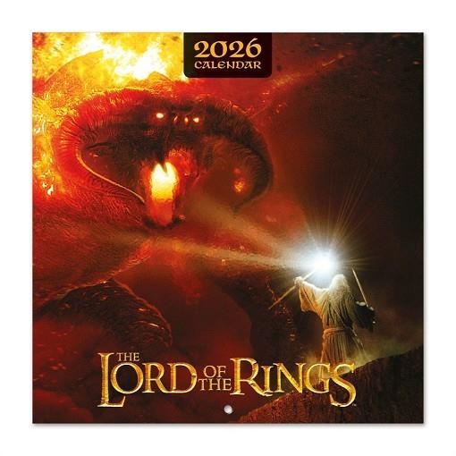 CALENDARI 2026 THE LORD OF THE RINGS | 8435747819981 | GRUPO ERIK | Llibreria La Gralla | Llibreria online de Granollers