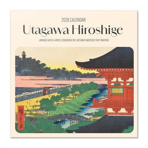 CALENDARI 2026 UTAGAWA HIROSHIGE | 8435747819448 | GRUPO ERIK | Llibreria La Gralla | Librería online de Granollers