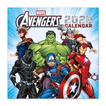 CALENDARI 2026 MARVEL AVENGERS | 8435747819554 | GRUPO ERIK | Llibreria La Gralla | Librería online de Granollers