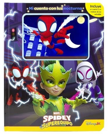 SPIDEY Y SU SUPEREQUIPO. MI CUENTO CON LUZ NOCTURNA | 9788410362185 | VVAA | Llibreria La Gralla | Librería online de Granollers