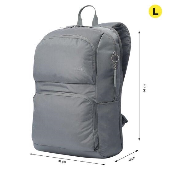 MOTXILLA TOTTO MORRAL CLOUD GRISA | 7704758341936 | TOTMA04IND919-25100-G56 | Llibreria La Gralla | Llibreria online de Granollers