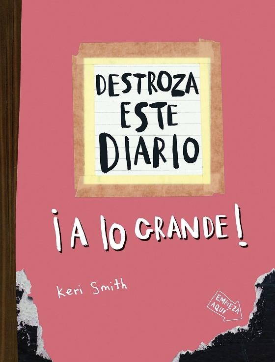 DESTROZA ESTE DIARIO. A LO GRANDE - NARANJA FLÚOR | 9788449344572 | SMITH, KERI | Llibreria La Gralla | Librería online de Granollers