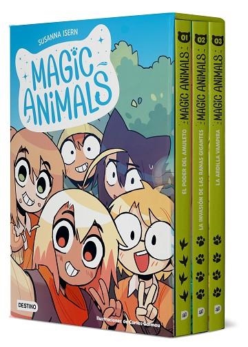 ESTUCHE MAGIC ANIMALS | 9788408309987 | ISERN, SUSANNA ;  DALMAU, CARLES ;  LÓPEZ, NIL | Llibreria La Gralla | Llibreria online de Granollers