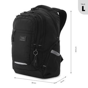 MOTXILLA TOTTO MORRAL P TABLET I PC EUFRATES NEGRA | 7704682069739 | TOTMA04YAT002-25260-NO1 | Llibreria La Gralla | Llibreria online de Granollers