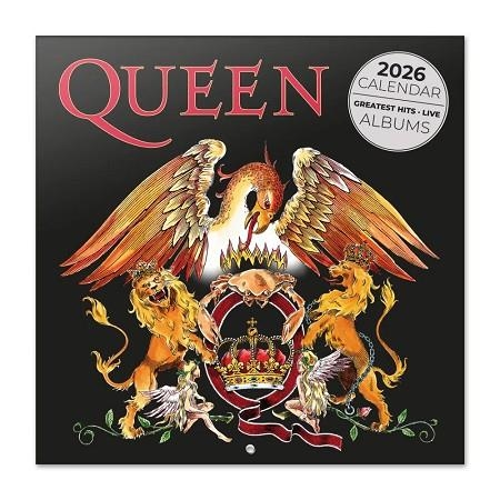 CALENDARI 2026 QUEEN | 8435747819615 | GRUPO ERIK | Llibreria La Gralla | Librería online de Granollers