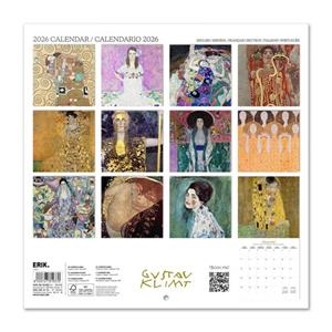 CALENDARI 2026 GUSTAV KLIMT | 8435747819370 | GRUPO ERIK | Llibreria La Gralla | Llibreria online de Granollers