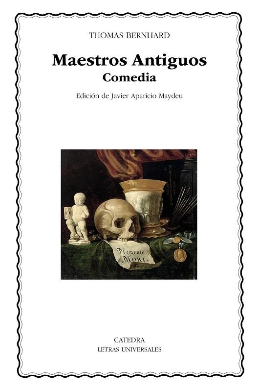 MAESTROS ANTIGUOS | 9788437649382 | BERNHARD, THOMAS | Llibreria La Gralla | Llibreria online de Granollers
