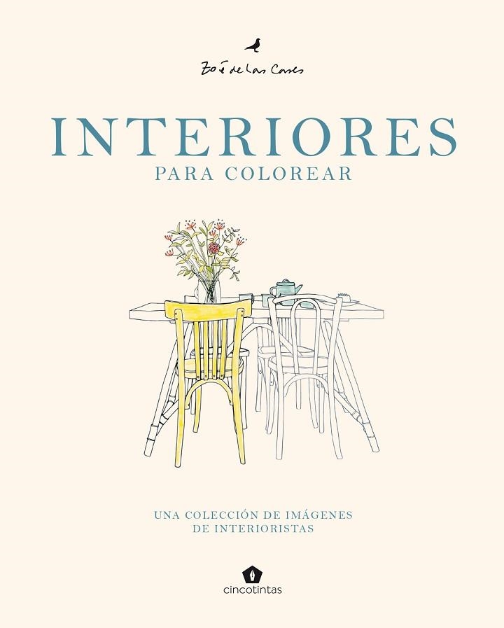 INTERIORES PARA COLOREAR | 9788419043870 | DE LAS CASES,ZOE | Llibreria La Gralla | Librería online de Granollers