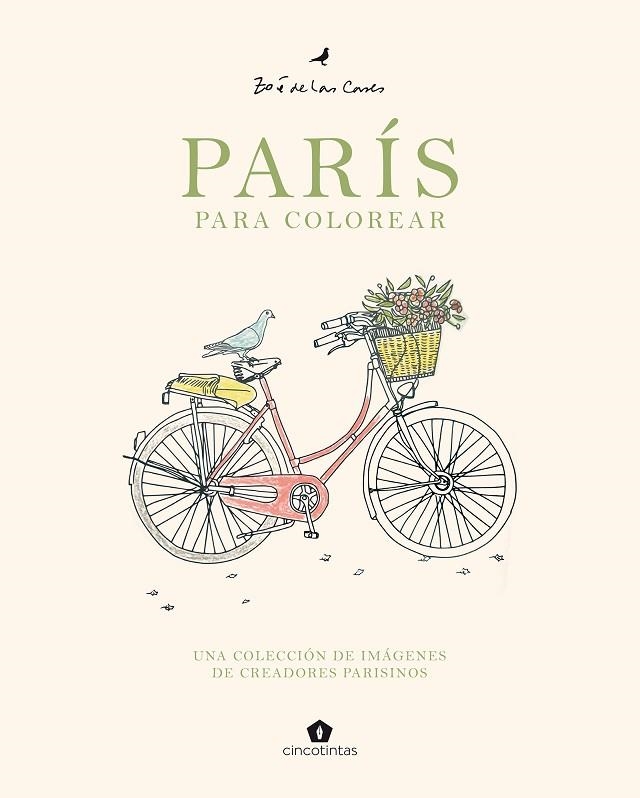 PARÍS PARA COLOREAR | 9788419043863 | DE LAS CASES,ZOE | Llibreria La Gralla | Librería online de Granollers
