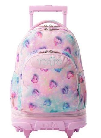 MOTXILLA TOTTO MORRAL REMOV TIZA GLITTER ROSA CORS BLAUS I LILES | 7704758341189 | TOTMA03ECO014-25110-1KB | Llibreria La Gralla | Llibreria online de Granollers