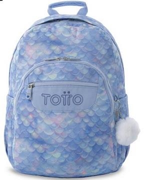 MOTXILLA TOTTO MORRAL AQUAREL.LES NACAR LILA/BLAU | 7704682069067 | TOTMA04ECO021-2526N-8UY | Llibreria La Gralla | Librería online de Granollers