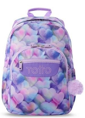 MOTXILLA TOTTO MORRAL AQUAREL.LES CORS LILA ROSA | 7704682069012 | TOTMA04ECO021-2526N-4MM | Llibreria La Gralla | Librería online de Granollers
