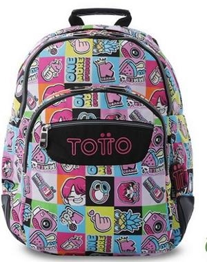 MOTXILLA TOTTO MORRAL RAYOL K-POP | 7704682068145 | MA04ECO002-2526N-1IN | Llibreria La Gralla | Llibreria online de Granollers