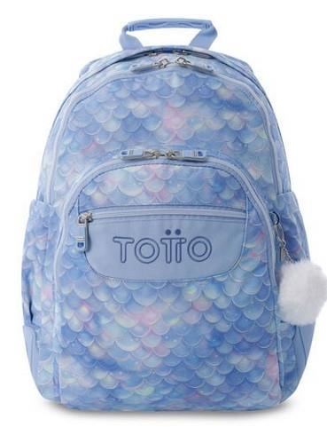 MOTXILLA TOTTO MORRAL RAYOL NACAR BLAU/LILA | 7704682068237 | TOTMA04ECO002-2526N-8UY | Llibreria La Gralla | Llibreria online de Granollers