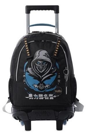 MOTXILLA RODES TOTTO RUE BOMPER HANZO M - NINJA NEGRE/BLAU | 7704682092119 | TOTMJ03HNZ005-2526-6NR | Llibreria La Gralla | Llibreria online de Granollers