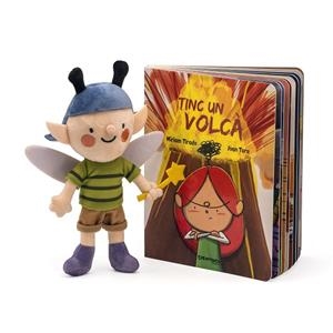 PACK TINC UN VOLCÀ: LLIBRE + PELUIX | 9788419747709 | TIRADO, MÍRIAM | Llibreria La Gralla | Llibreria online de Granollers