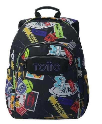 MOTXILLA TOTTO MORRAL AQUAREL.LES STICKY NEGRA | 7704758969123 | TOTMA04ECO021-2516N-8C5 | Llibreria La Gralla | Librería online de Granollers