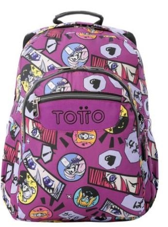 MOTXILLA TOTTO MORRAL AQUAREL.LES KITSUNE ROSA | 7704758902687 | TOTMA04ECO021-2516N-1KC | Llibreria La Gralla | Librería online de Granollers
